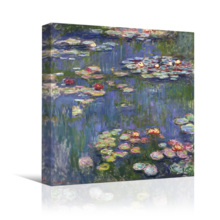 Water Lilies by Claude Monet - Canvas Print