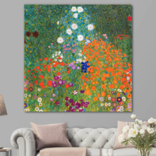 Bauerngarten by Gustav Klimt - Canvas Art