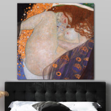 Danae by Gustav Klimt - Canvas Art Print