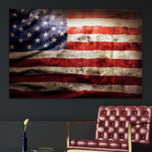 Reverie of the Flag - Canvas Art