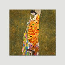 Hope II by Gustav Klimt - Canvas Art