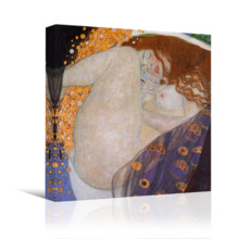 Danae by Gustav Klimt - Canvas Art Print