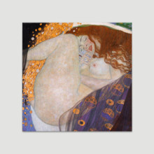 Danae by Gustav Klimt - Canvas Art Print