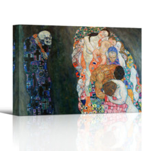 Death And Life by Gustav Klimt - Canvas Art