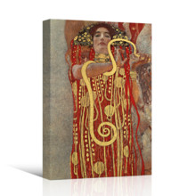 Hygieia (Detail From Medicine) by Gustav Klimt - Canvas Art Print