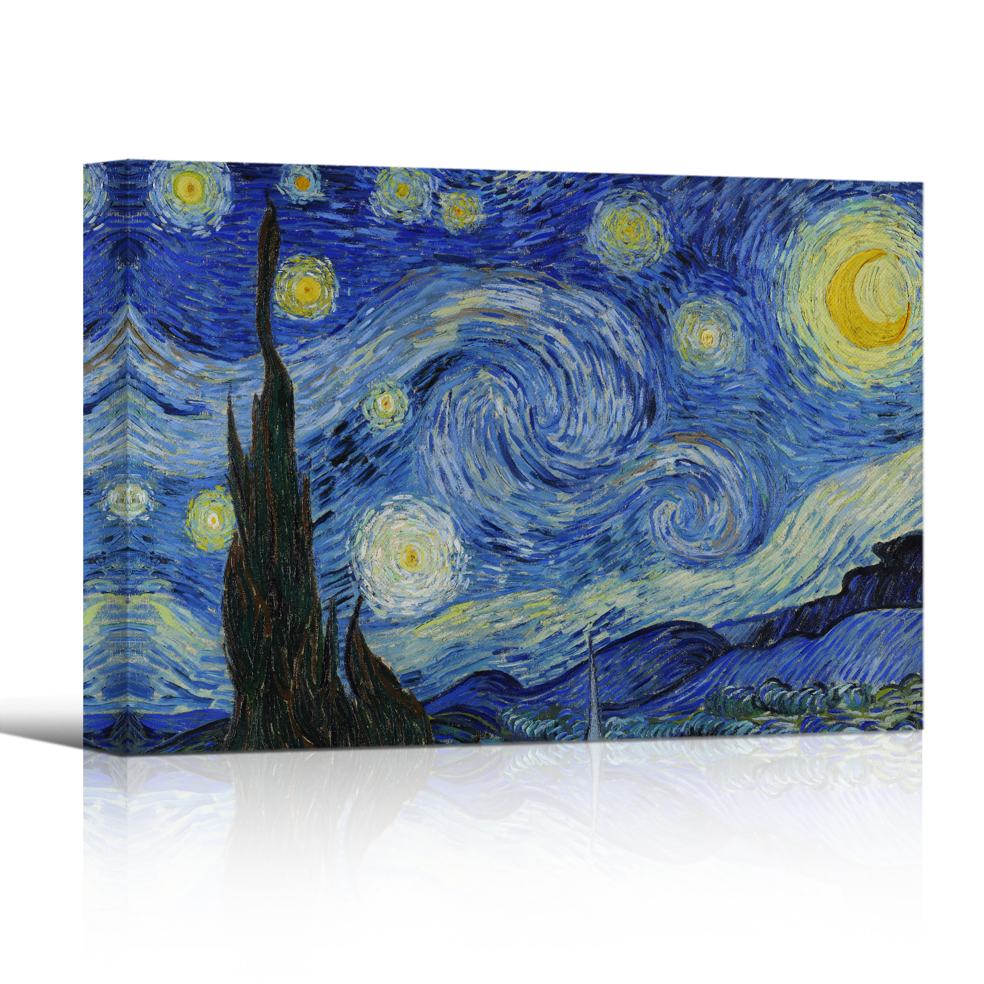 The Starry Night by Van Gogh - Canvas Art Print