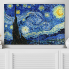 The Starry Night by Van Gogh - Canvas Art Print