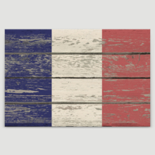 Rustic Love of France - Canvas Art