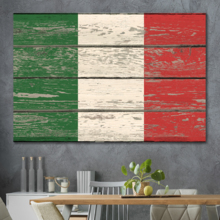 Rustic Italian Pride - Canvas Art