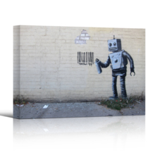 Robot Artwork by Banksy