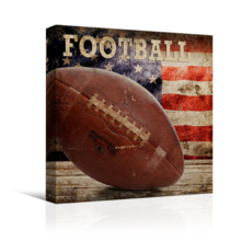 Rustic American Pastime - Canvas Art