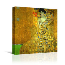 Portrait of Adele Bloch-Bauer I by Gustav Klimt (Version II)  - Canvas Art