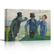 The Drinkers by Van Gogh - Canvas Print