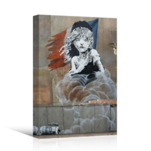 Les Miserables Flag Artwork by Banksy