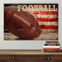 Vintage American Pastime - Canvas Art