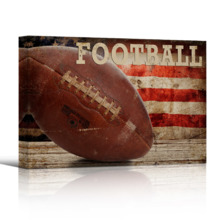 Vintage American Pastime - Canvas Art