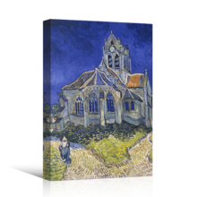 The Church At Auvers (Auvers-Sur-Oise) by Van Gogh - Canvas Print