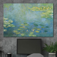 Waterlilies by Claude Monet - Canvas Art