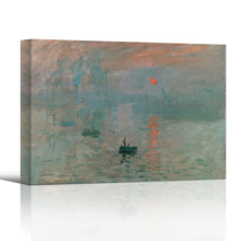 Impression, Sunrise by Claude Monet - Canvas Print