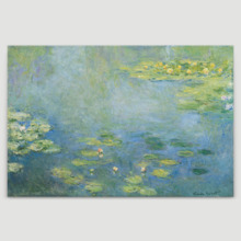 Waterlilies by Claude Monet - Canvas Art