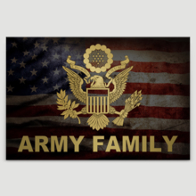 Army Family Pride- Canvas Art