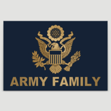 Honored Army Family - Canvas Art