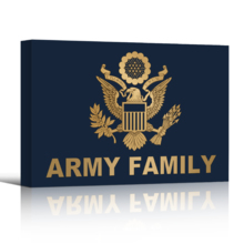 Honored Army Family - Canvas Art