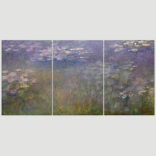 Water Lilies (Agapanthus) by Gustav Klimt - Canvas Art