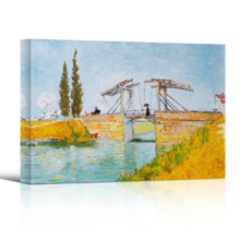 Langlois Bridge at Arles by Van Gogh - Canvas Print