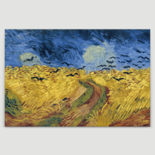 Wheatfield With Crows by Van Gogh - Canvas Art Print