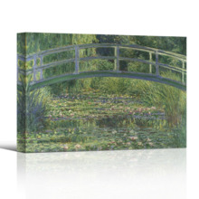 The Water-Lily Pond by Claude Monet - Canvas Art