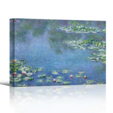 Water-Lilies by Claude Monet - Canvas Art