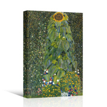 Sunflower by Gustav Klimt - Canvas Art