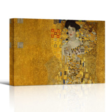 Portrait of Adele Bloch-Bauer I (Landscape) by Gustav Klimt - Canvas Art