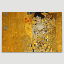 Portrait of Adele Bloch-Bauer I (Landscape) by Gustav Klimt - Canvas Art