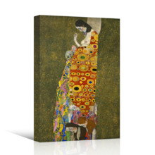 Hope II by Gustav Klimt (Portrait) - Canvas Art