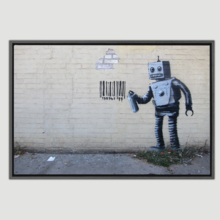 Robot Artwork by Banksy