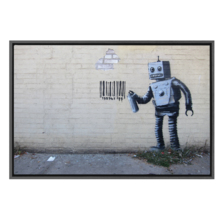 Robot Artwork by Banksy