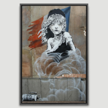 Les Miserables Flag Artwork by Banksy