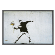 Rage The Flower Thrower Palestine by Banksy