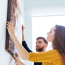 hanging canvas